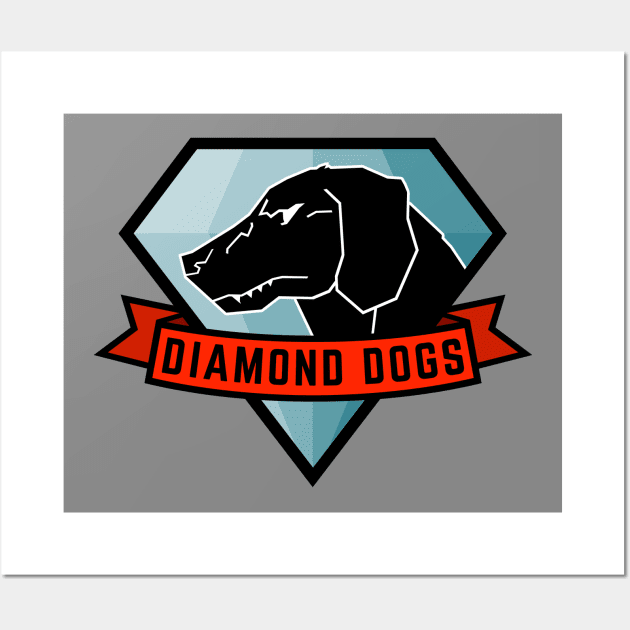 Diamond Dogs Wall Art by aquaticform